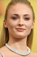 SOPHIE TURNER at 71st Annual Emmy Awards in Los Angeles 09/22/2019