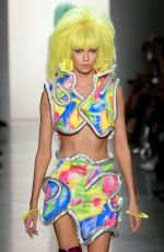 STELLA MAXWELL at Jeremy Scott Runway Show at New York Fashion Wekk 09/06/2019