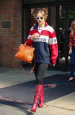 SUKI WATERHOUSE Leaves Her Hotel in New York 09/11/2019