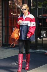 SUKI WATERHOUSE Leaves Her Hotel in New York 09/11/2019