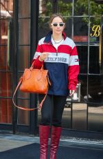 SUKI WATERHOUSE Leaves Her Hotel in New York 09/11/2019