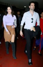 SUNNY LEONE Arrives at Airport in Mumbai 09/07/2019