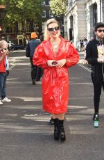 TALLIA STORM Out at London Fashion Week 09/13/2019