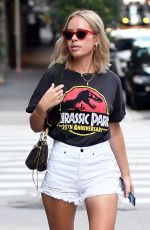 TANYA BURR Out and About in New York 09/16/2019