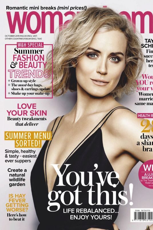 TAYLOR SCHILLING in Woman & Home South Africa, October 2019