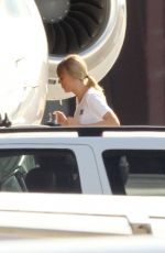 TAYLOR SWIFT Boarding Her Private Jet in Rhode Island 09/15/2019