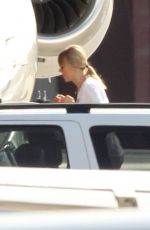 TAYLOR SWIFT Boarding Her Private Jet in Rhode Island 09/15/2019