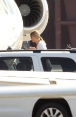 TAYLOR SWIFT Boarding Her Private Jet in Rhode Island 09/15/2019