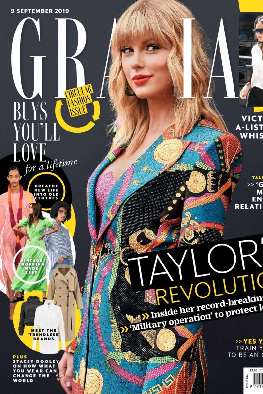 TAYLOR SWIFT in Grazia Magazine, UK September 2019