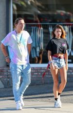 THYLANE BLONDEAU anf Milane Meritte Out Shopping in Los Angeles 09/11/2019