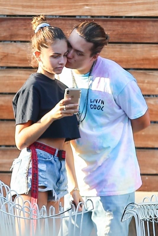 THYLANE BLONDEAU anf Milane Meritte Out Shopping in Los Angeles 09/11/2019