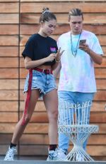 THYLANE BLONDEAU anf Milane Meritte Out Shopping in Los Angeles 09/11/2019