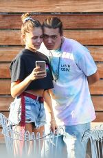 THYLANE BLONDEAU anf Milane Meritte Out Shopping in Los Angeles 09/11/2019