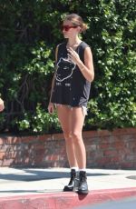 THYLANE BLONDEAU Out in West Hollywood 09/03/2019