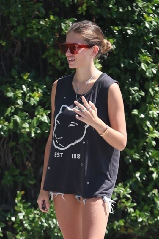 THYLANE BLONDEAU Out in West Hollywood 09/03/2019