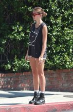 THYLANE BLONDEAU Out in West Hollywood 09/03/2019
