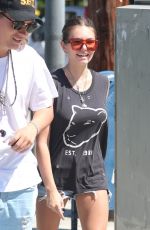 THYLANE BLONDEAU Out in West Hollywood 09/03/2019