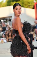 TINA KUNAKEY at An Officer and a Spy Premiere at 76th Venice Film Festival 08/30/2019