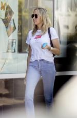 TISH CYRUS at Pizzeria Mozza in Los Angeles 09/04/2019