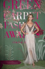 TONI GARRN at Green Carpet Fashion Awards in Milan 09/22/2019