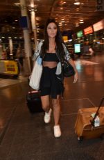 TULISA CONTOSTAVLOS at Manchester Piccadilly Train Station 09/21/2019