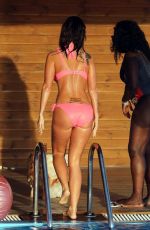 TURLISA CONTOSTAVLOS in Bikini at a Pool in Greece 09/23/2019