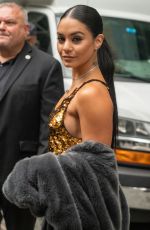 VANESSA HUDGENS Arrives at Vera Wang Show at New York Fashion Week 09/10/2019