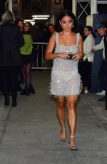 VANESSA HUDGENS Leaves Harper