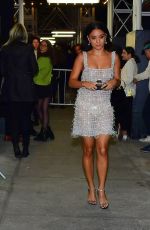 VANESSA HUDGENS Leaves Harper