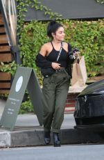VANESSA HUDGENS Out for Dinner in Los Angeles 09/17/2019
