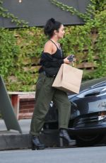 VANESSA HUDGENS Out for Dinner in Los Angeles 09/17/2019