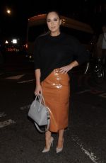 VICKY PATTISON Arrives at Exempt London Fashion Week Party 09/11/2019