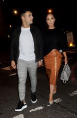 VICKY PATTISON Arrives at Exempt London Fashion Week Party 09/11/2019