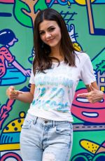 VICTORIA JUSTICE at Pledge for Planet Photocall in New York 09/23/2019