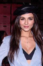 VICTORIA JUSTICE at Rebecca Minkoff Show at New York Fashion Week 09/07/2019