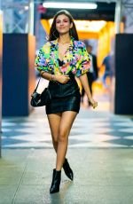 VICTORIA JUSTICE in Short Skirt Out in New York 09/06/2019