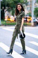 VICTORIA JUSTICE Out and About in New York 09/23/2019