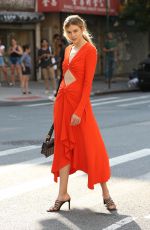 VICTORIA LEE Arrives at Dion Lee SS20 Fashion Show in New York 09/11/2019