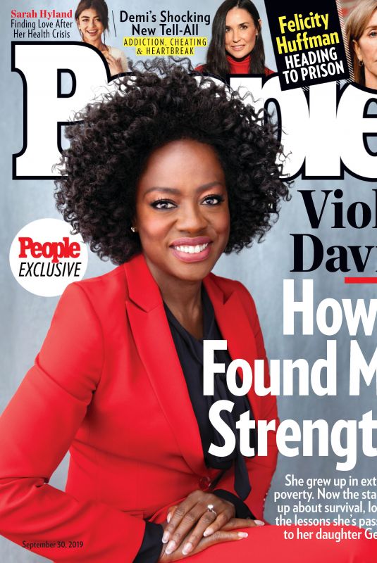 VIOLA DAVIS in People Magazine, September 2019