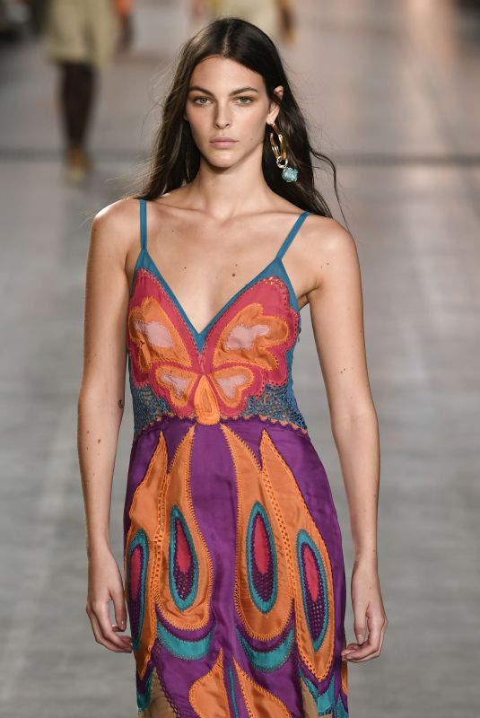 VITTORIA CERETTI at Alberta Ferretti Runway Show at Milan Fashion Week 09/18/2019
