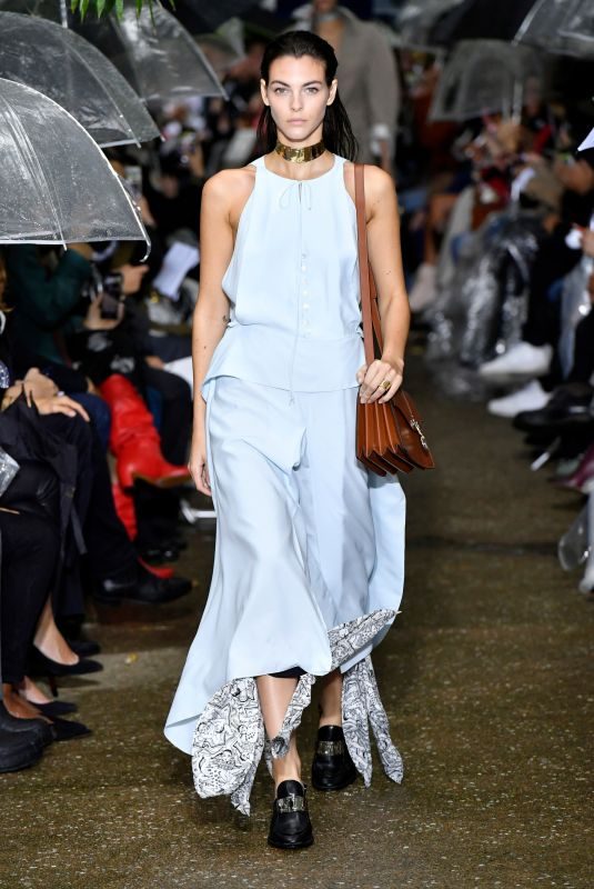 VITTORIA CERETTI at Lanvin Runway Show at Paris Fashion Week 09/25/2019