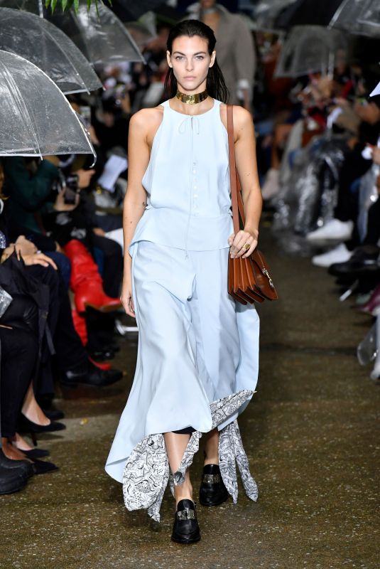 VITTORIA CERETTI at Lanvin Runway Show at Paris Fashion Week 09/25/2019