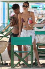 VITTORIA CERETTI in Bikini at a Beach in Forte Dei Marmi 09/03/2019