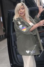 WENDI WILLIAMS Out Shopping in New York 09/18/2019
