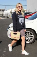 WITNEY CARSON Arrives at Dancing with the Stars Rehearsal in Hollywood 09/02/2019