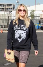 WITNEY CARSON Arrives at Dancing with the Stars Rehearsal in Hollywood 09/02/2019