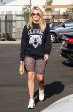 WITNEY CARSON Arrives at Dancing with the Stars Rehearsal in Hollywood 09/02/2019