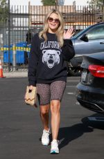 WITNEY CARSON Arrives at Dancing with the Stars Rehearsal in Hollywood 09/02/2019