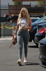WITNEY CARSON Arrives at Dancing with the Stars Studio in Los Angeles 09/12/2019