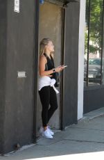 WITNEY CARSON Leaves DWTS Rehearsal in Los Angeles 08/30/2019